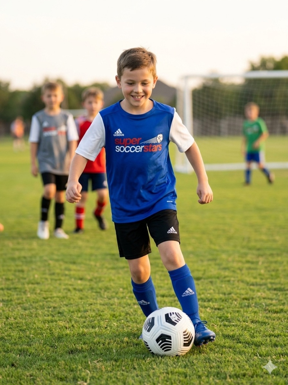 {Adidas} Super Soccer Stars Youth Jersey Kids
